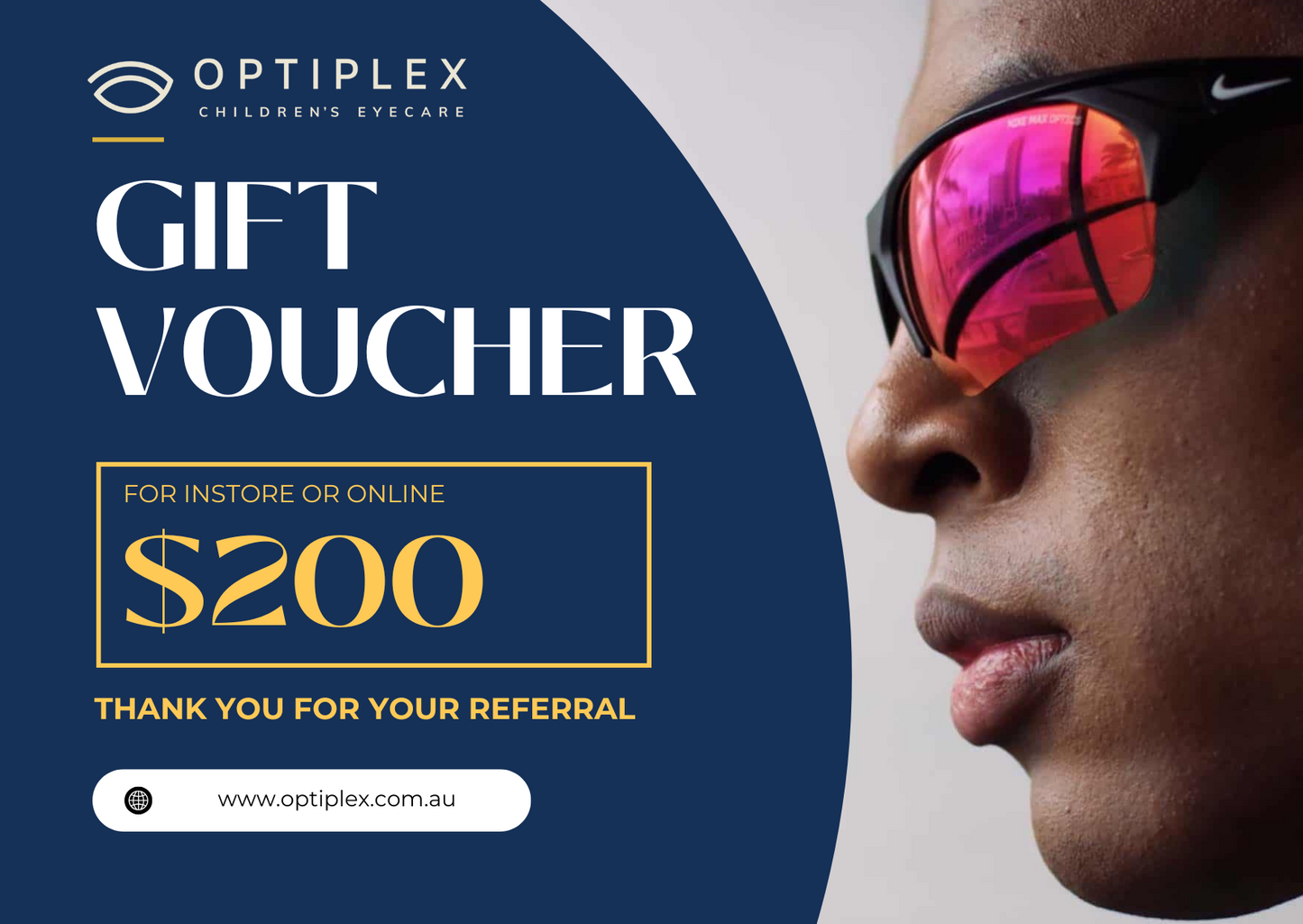 Optiplex Children's Eyecare Gift Card