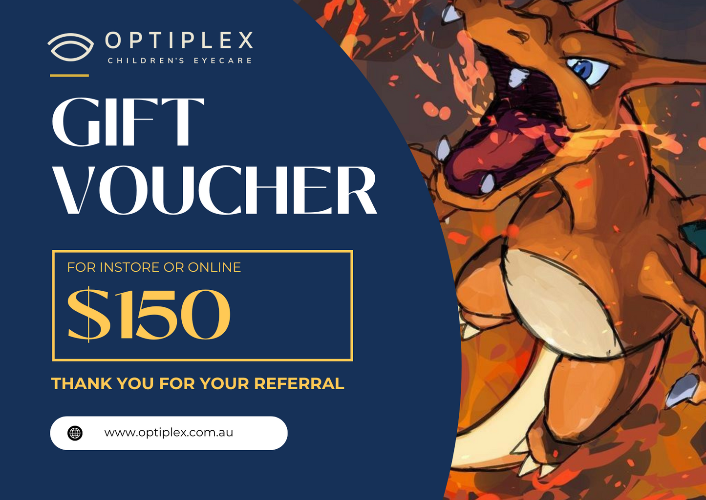 Optiplex Children's Eyecare Gift Card