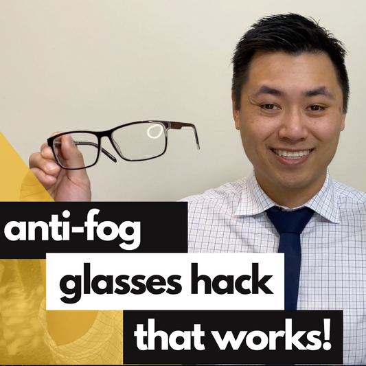 Are your glasses fogging up while wearing mask?