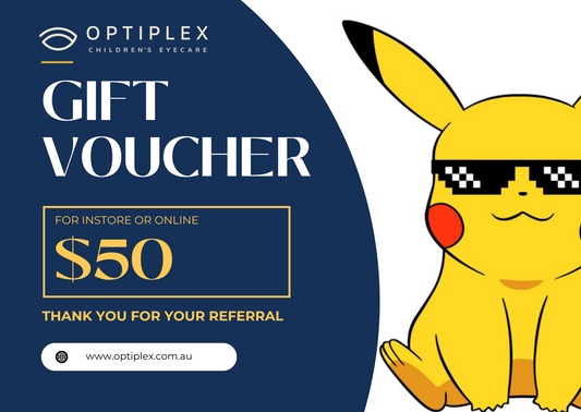 Optiplex Children's Eyecare Gift Card